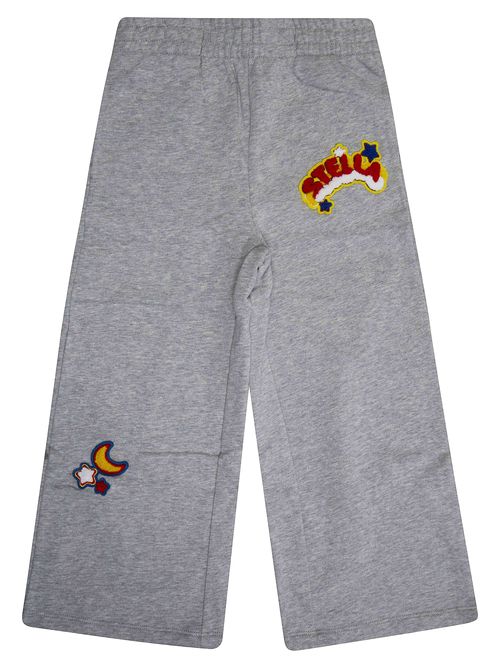 Mini Trendy Trousers with Embroidered Details