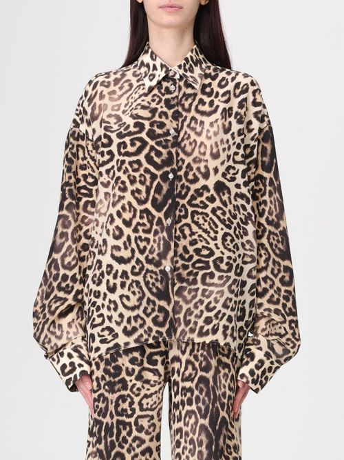 Shirt Woman color Brown