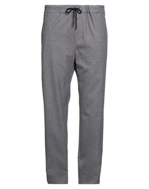 Man Pants Grey Size 36 Polyester, Viscose, Elastane