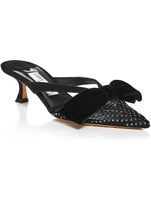 Flaca Womens Suede Dressy Mules