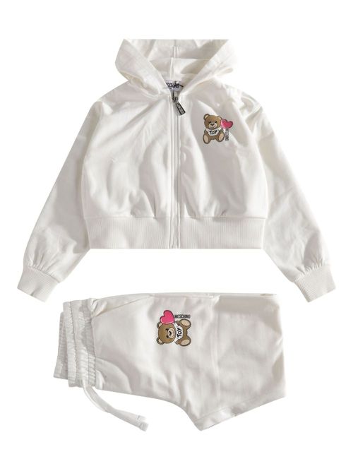 Hooded sweatsuit - White