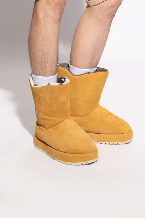 Suede Snow Boots "Neve", Men's, Brown