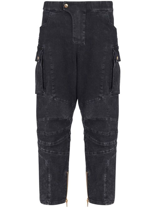 Cargo jeans - Black