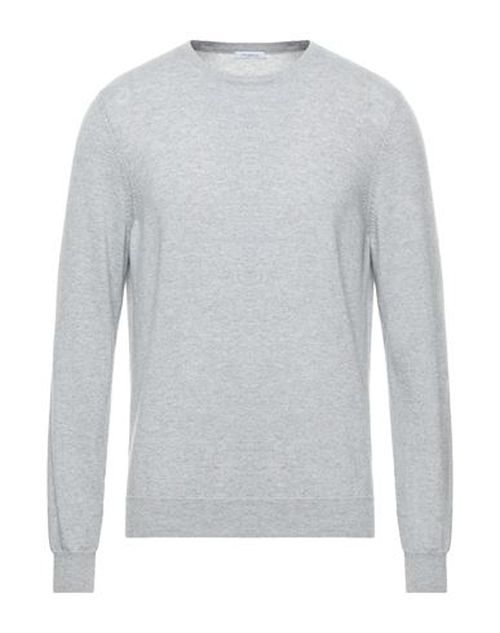 Man Sweater Grey Size 50 Cashmere