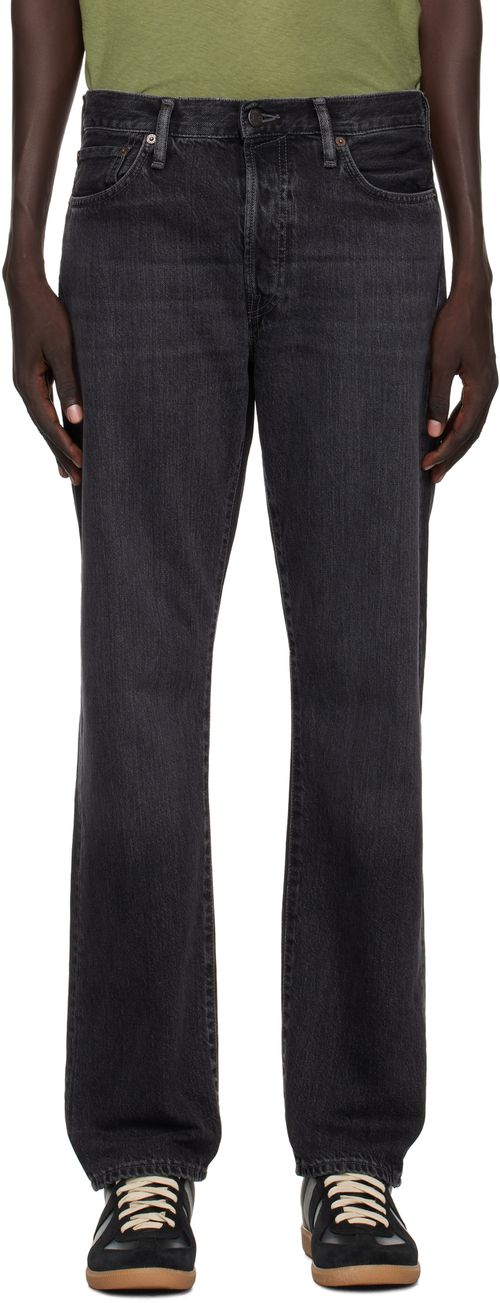 Black Faded Jeans