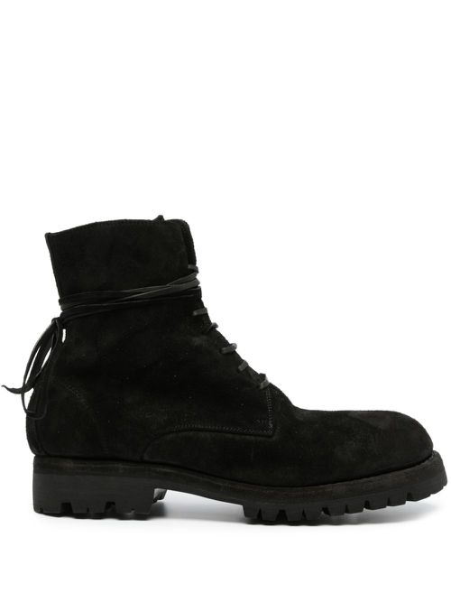 795V leather ankle boots - Black