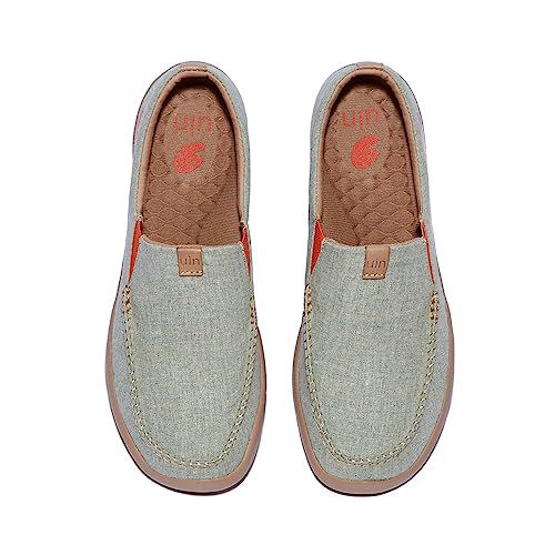 Uin UIN Women's Art Travel Shoes Slip On Casual Loafers Lightweight Comfort Fashion Sneaker Nerja Khaki Brownt 