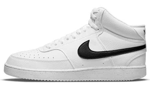 Nike Men Low-Top Sneakers basketball shoe, White, 11 US