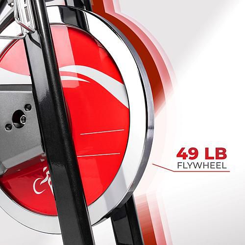 Sunny Health and Fitness SF-B1002 Belt Drive Indoor Cycling Bike