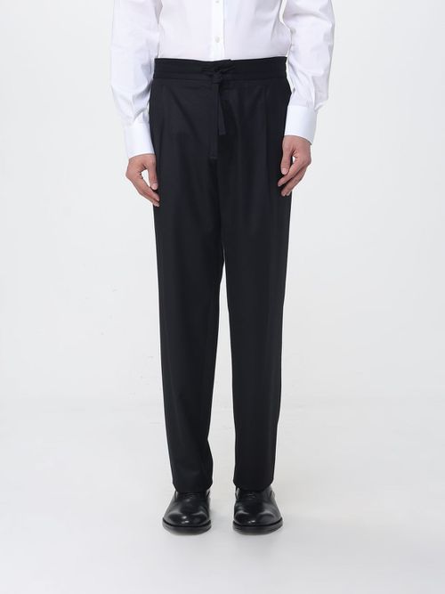 Pants Men color Black