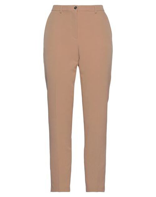 Woman Pants Camel Size 4 Polyester, Elastane
