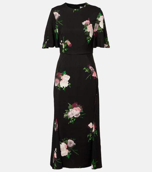 Floral midi dress