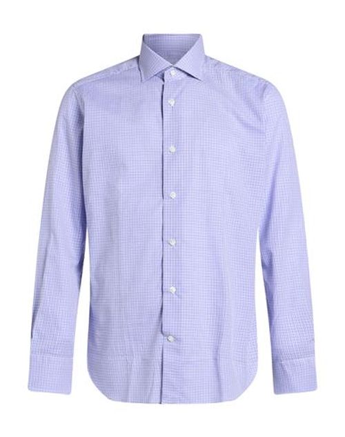 Man Shirt Blue Size 16 ½ Cotton