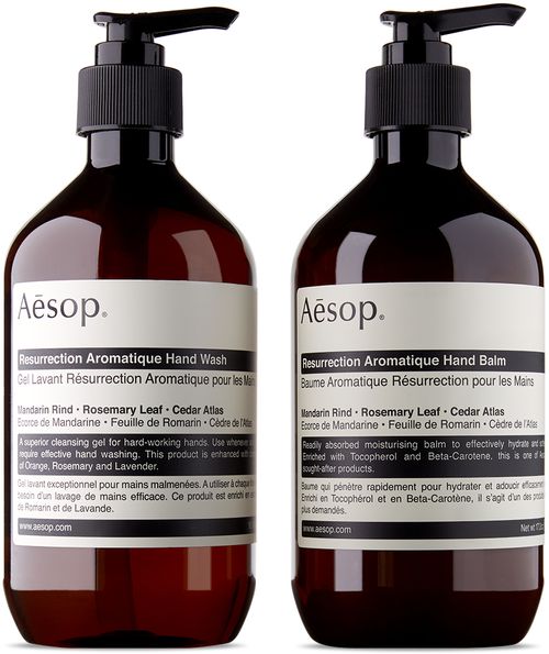 Aesop Resurrection Hand Care Duet Set, 500 mL