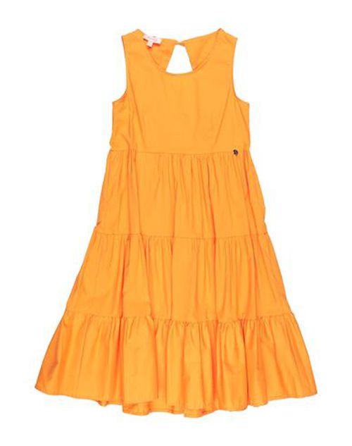 Kid Girl Kids' dress Orange Size 14 Cotton