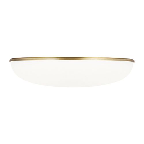Megan 1-Light 2.70"H LED Flush Mount in Plated Bra