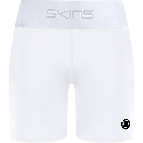 Skins Series-1 Womens White Half Tights - Large