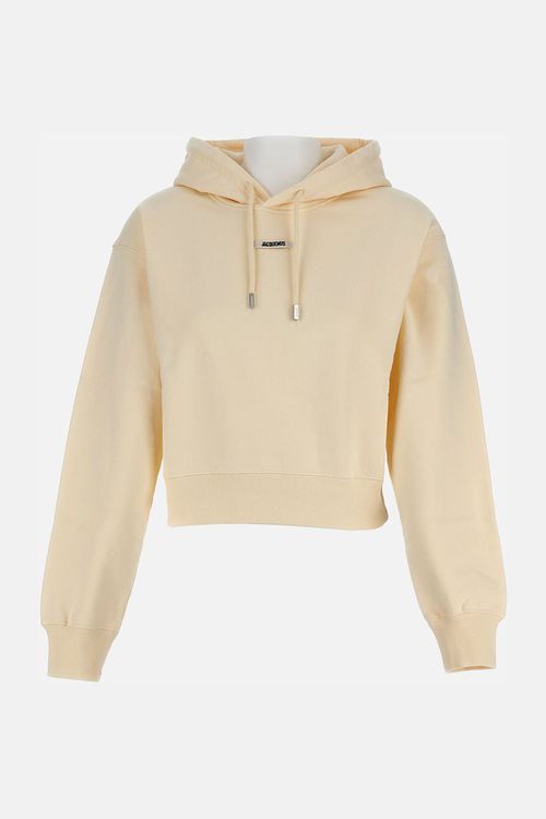 Hoodie 'Gros Grain' Beige