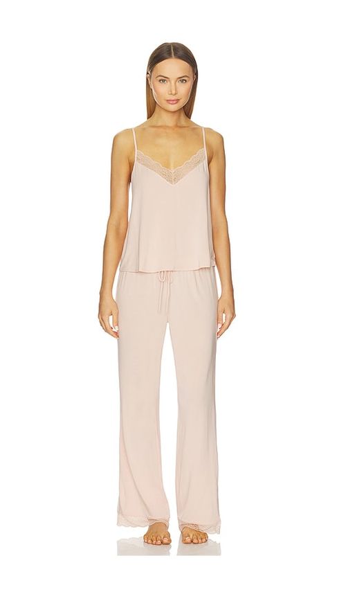 Eberjey Kari Cami & Pant Pj Set in Pink. - XS also in L, M