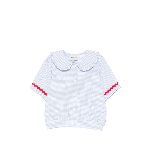 Sylvie Ruffled Gingham Top