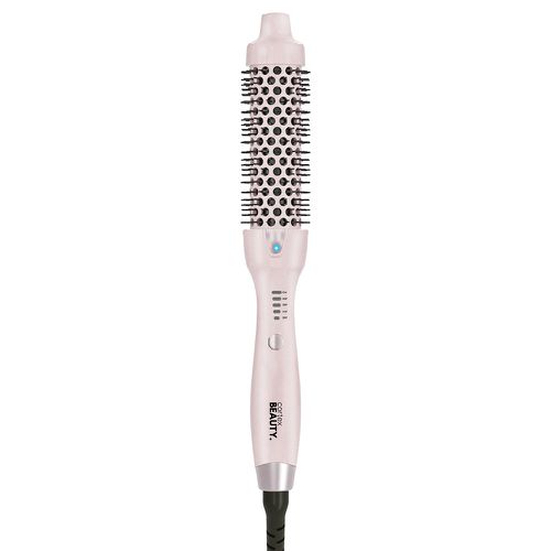 1.5inch Ionic Temperature Control Styling Brush - Pink V