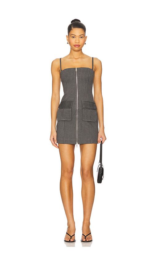 Good American Soft Stretch Ponte Mini Dress in Grey. -  XXXXL/4X also in L, M, S, XS, XXL/2X, XXXL/3X