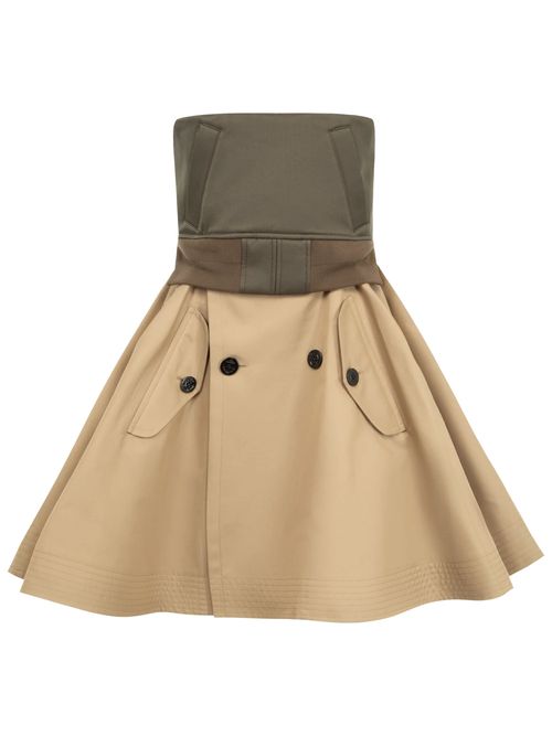 Chic Strapless Mini Dress