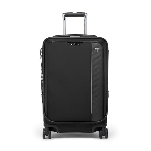 TUMI Men's International Dual Access 4 Wheeled Carry-On, Black, One Size