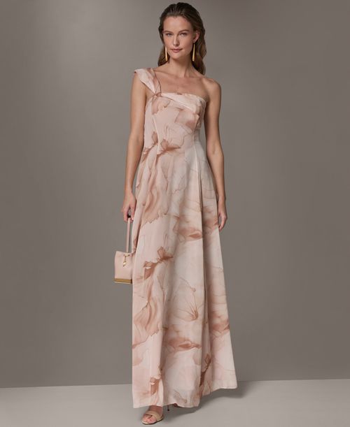 Women's One-Shoulder Ball Gown - UMBRIA MULTI