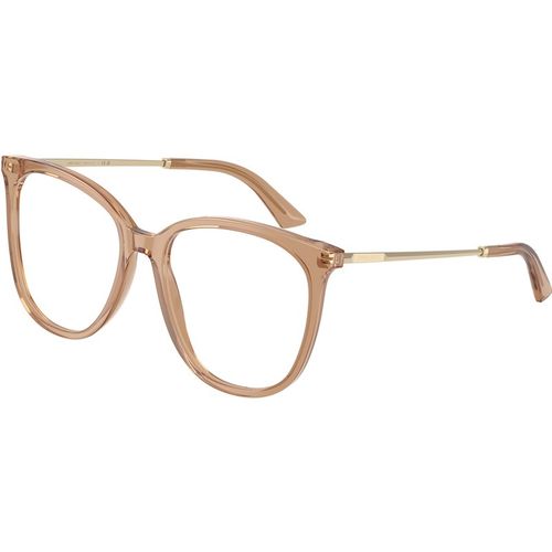 Jimmy Choo Donna Jimmy Choo JC3060 5076 Montature da vista Acetato Marrone Trasparente Pantos Normale