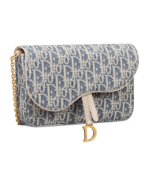 Medium Saddle Pouch with Chain