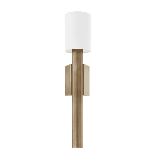 Patina Brass One Light Wall Sconce from the Monty Collection