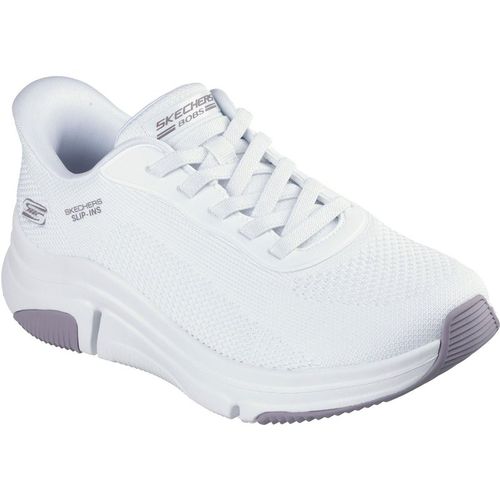 Skechers Bobs Sparrow Flex Too You Textile Women's White Trainer