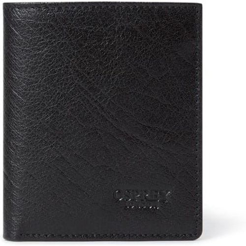 OSPREY LONDON Mens Accessories Highland N S Billfold Wallet in Black - One