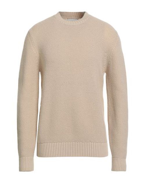 Man Sweater Beige Size M Virgin Wool