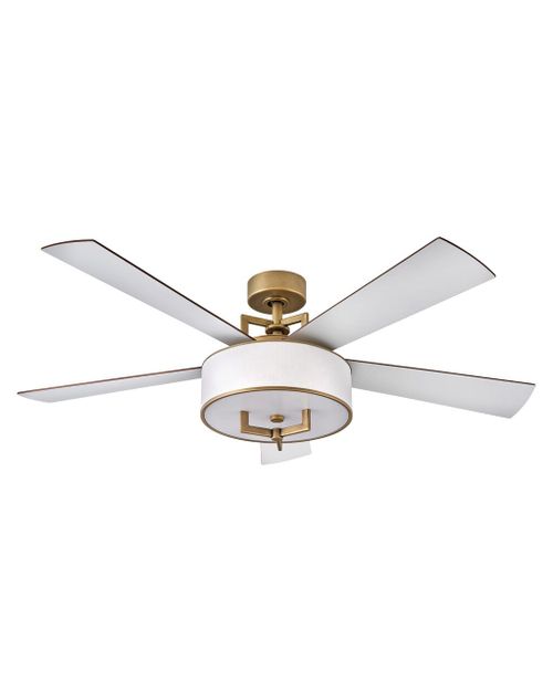 LED 56" Indoor Ceiling Fan in Heritage Bra
