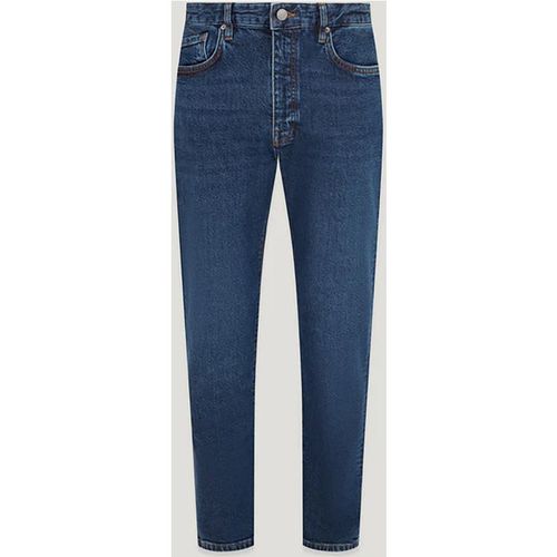 Belstaff Mens B69 Regular Fit, Mid-Rise Jeans in Dark Blue Cotton - 36W