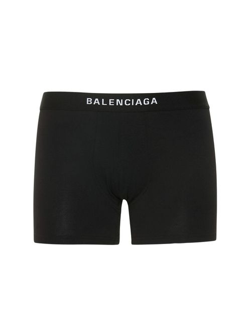 Stretch Cotton Boxer Briefs