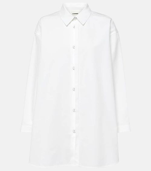 Cotton poplin shirt