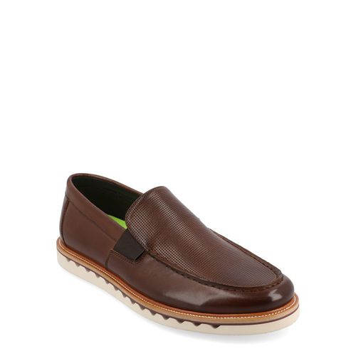 Men's Dallas Moc Toe Loafers (Brown)