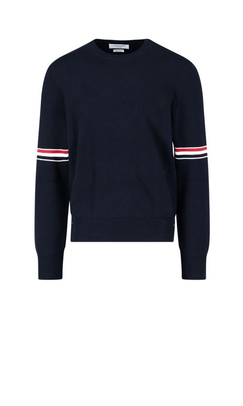 Milano stitch crew neck jumper
