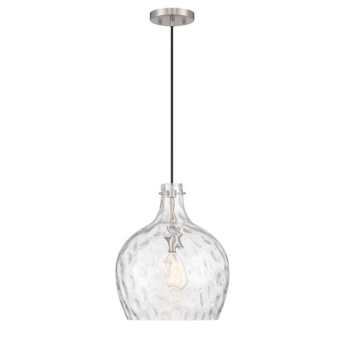 Pendant in Brushed Nicke