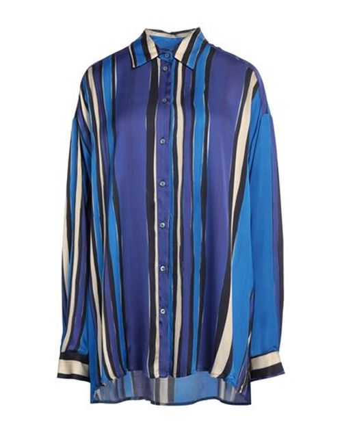 Caring Woman Shirt Navy Size 8 Viscose