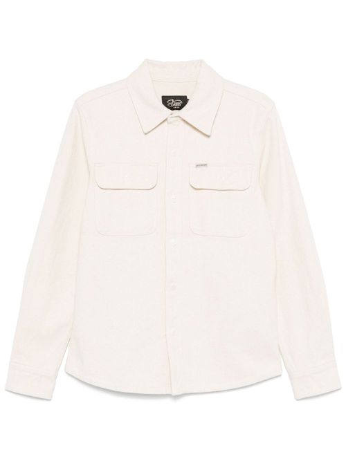 Vacay shirt jacket - White