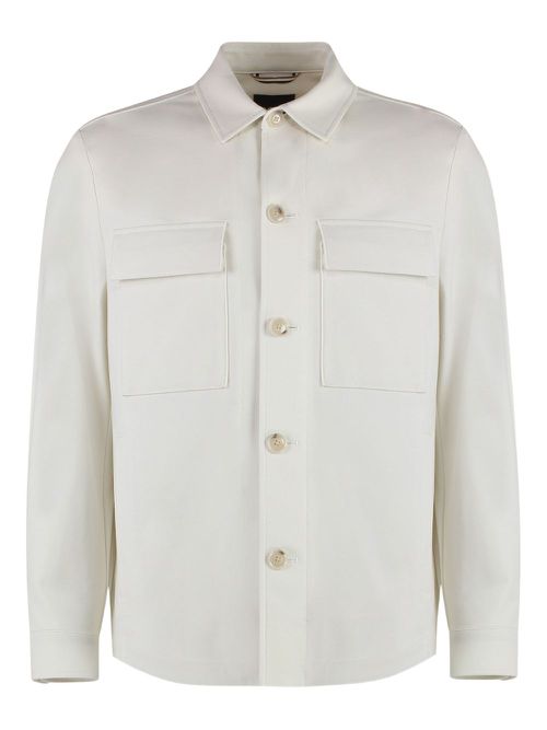 Long-sleeved shirt - White