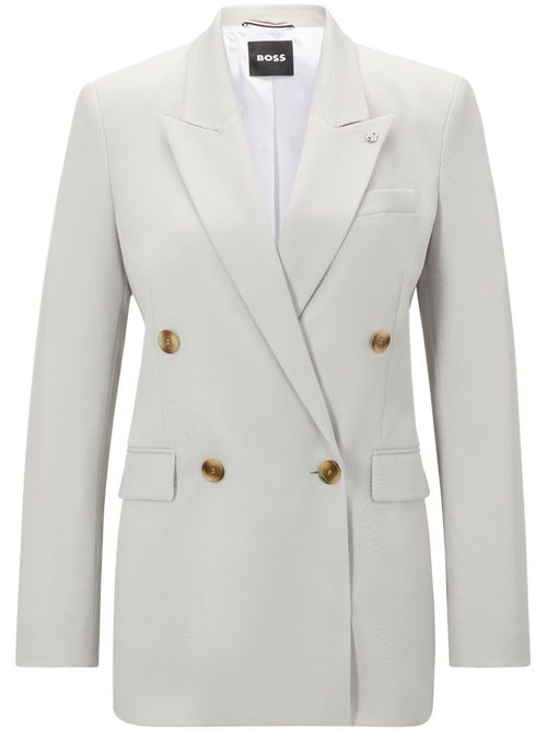 Jaleto double-breasted blazer - Neutrals