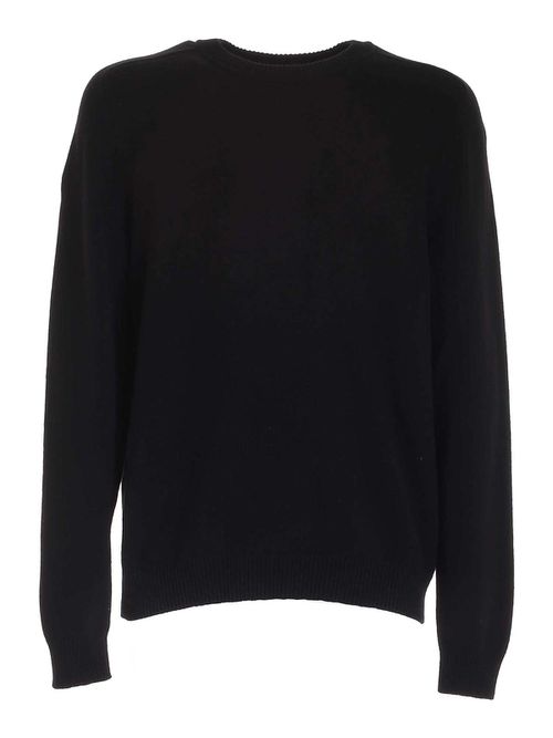 Lightweight sweater in black