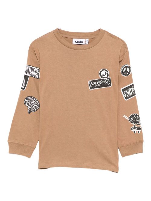 Rube long-sleeve sweatshirt - Brown