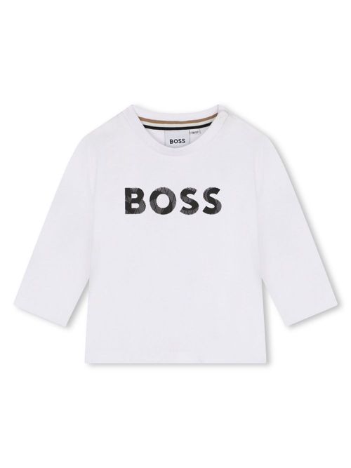 Logo-print cotton T-shirt - White