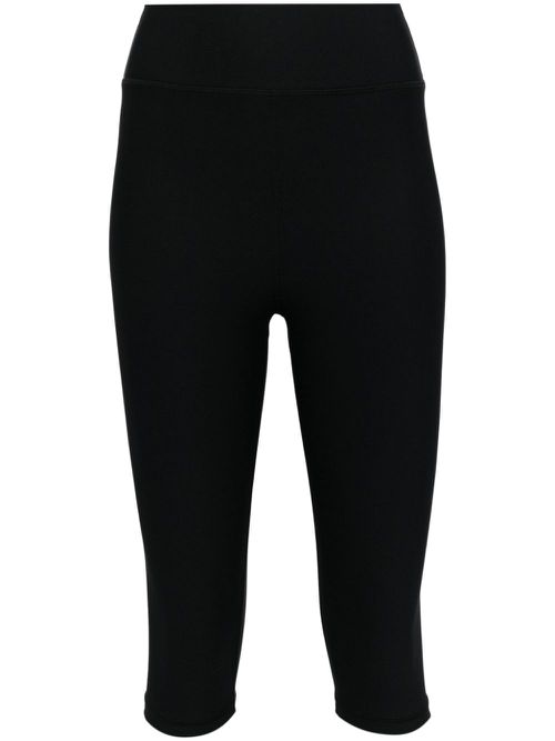 Peached compression shorts - Black